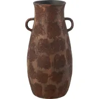 J-Line vaas Amphore terra - keramiek - bruin - large - 70 cm hoog