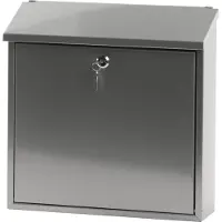 V-Part - Wandbrievenbus Malagan - Stainless steel - RVS - Brievenbus