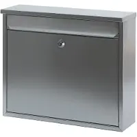 V-Part - Wandbrievenbus Granadan - Stainless steel - mat RVS - Brievenbus