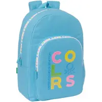 Safta Benetton 19.30l 27x33x10 Cm Backpack Blauw Kinderen