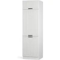 Vicco Fame-Line Koelkast ombouwkast – 60 cm Wit Landhuis