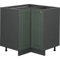 Vicco Fame-Line Hoekkast – 80.5 cm zonder werkblad Groen-Goud Landhuis