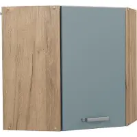Vicco R-Line Hoek hangkast – 57 cm Blauw-grijs