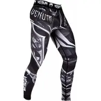 Venum Legging Gladiator Zwart Wit 3.0 Spats Tights Fightstore - S - Jeans Maat 30