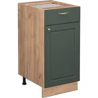 Vicco Fame-Line Keukenonderkast – 40 cm zonder werkblad Groen-Goud Landhuis
