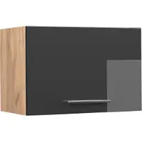 Vicco Fame-Line Hangkast – 60 cm Plat Antraciet Hoogglans