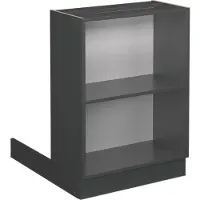 Vicco Keukeneiland Fame-Line Antraciet 60 cm zonder werkblad, Model 38471