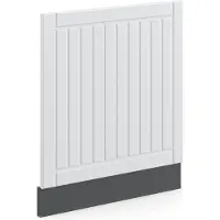 Vicco Fame-Line Frontpaneel – 60 cm zonder werkblad Wit Landhuis