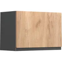 Vicco R-Line Hangkast – 60 cm J-vorm, plat Krachtige eik goud