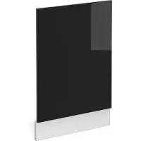 Vicco R-Line Frontpaneel – 45 cm zonder werkblad Zwart hoogglans