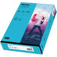 OVOL Kleurenpapier tecno Colors, A4-formaat, 80 g/m², blauw, pak van 500 vellen