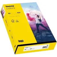 OVOL Kleurenpapier tecno Colors, A3-formaat, 80 g/m², ntensieve geel, pak van 500 vellen