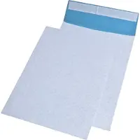 Magni akte-envelop, DIN B4, 25 x 35,3 cm, vezelversterkt, zelfklevend, wit/blauw, 250 st.