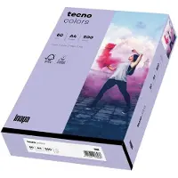 OVOL Kleurenpapier tecno Colors, A4-formaat, 80 g/m², paars, pak van 500 vellen