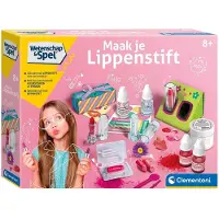 Clementoni Wetenschap & Spel - Lippenstift, wetenschappelijk laboratorium, experimenteerset voor kinderen, 8+ jaar, 66949