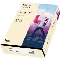 OVOL Kleurenpapier tecno Colors, A4-formaat, 80 g/m², gems lichtgeel, pak van 500 vellen