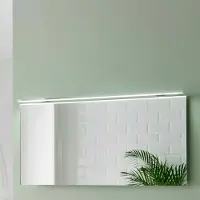 EBIR Wandlamp Esther 2, chroom / zilver, Badkamer, Kunststof, Modern, Wandlamp