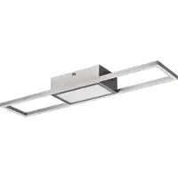 TRIO RVS led plafondlamp Rigido