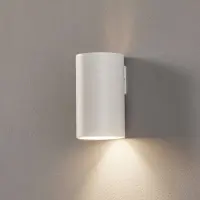 Wever & Ducre Wandlamp Ray mini, dimbaar, wit / opaal, Woon-/ Eetkamer, Aluminium, Modern, wandlamp