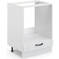 Vicco Fame-Line Ovenombouwkast – 60 cm zonder werkblad Wit Landhuis