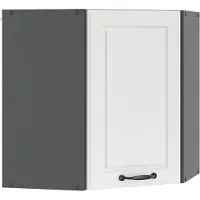 Vicco R-Line Hoek hangkast – 57 cm Wit Landhuis