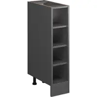 Vicco R-Line Keukenrek – 20 cm zonder werkblad Antraciet