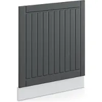 Vicco Fame-Line Frontpaneel – 60 cm zonder werkblad Antraciet landhuis