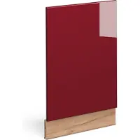 Vicco Fame-Line Frontpaneel – 45 cm zonder werkblad Bordeauxrode hoogglans