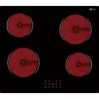 HELVETIA Inbouw Vitro-Keramische kookplaat HTR4V60V1 - 4 pitten - HTR4V60V1