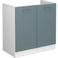 Vicco R-Line Wastafelkast – 80 cm zonder werkblad Blauw-grijs