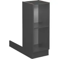 Vicco Fame-Line Keukeneiland – 30 cm zonder werkblad Antraciet