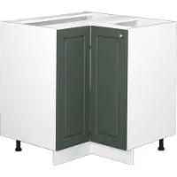 Vicco Fame-Line Hoekkast – 80.5 cm, WB Antraciet Groen-Goud Landhuis