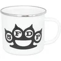KKL Five Finger Death Punch - White Logo Mok/beker - Multicolours