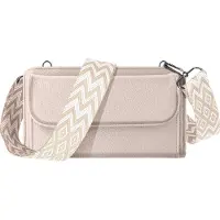 Alta Moda , Handtas Leuke Leren Portemonnee, Beige