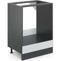 Vicco R-Line Ovenombouwkast – 60 cm, WB Marmer Wit Landhuis