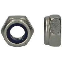 Pgb-Europe PGB-FASTENERS | Zeskantborgmoer DIN 985 M18 A2 | 50 st 000985A7001803