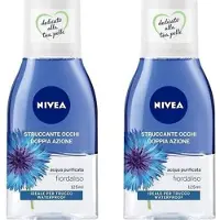 Nivea Oogmake-Up Remover Double Effect - 2 x 125 ml - Waterproof