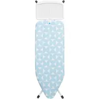 Brabantia Strijkplank Perfectflow C 124x45 Cm Fresh Breeze Met Stoomunithouder- White (244803)