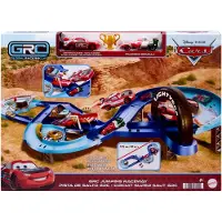 Cars Media Driver Playset Jump Track Blauw Kinderen