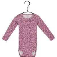Name it BABY romper NBFNINNE oudroze/paars Meisjes Stretchkatoen Ronde hals - maat 68