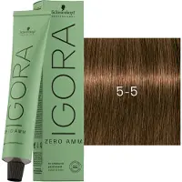 Schwarzkopf Professional Igora Zero Amm Permanente kleuring 60 ml 5-5