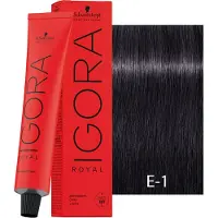 Schwarzkopf Haarverven Igora Royal Cendrés & CoolsPermanent Color Cream E-1 Cendré extract