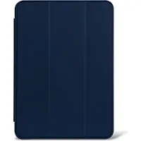 Decoded Textured Sillicon Slim Cover voor de Apple iPad Air 13 inch (2026) M4 / (2025) M3 / (2024) M2 - Navy Peony
