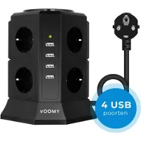 Voomy Power S8 - Toren - Zwart