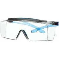 3M SF3701XSGAF-BLU Overzetbril Met anti-condens coating Blauw EN 166, EN 170, EN 172 DIN 166, DIN 170, DIN 172