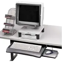 Fellowes UnderDesk Keyboard Manager tiroir pour clavier avec tablette pour souris