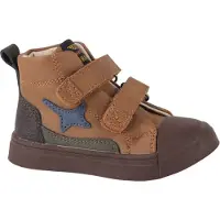 Shoesme Jongens Sneakers Sh24w041 - Cognac - Maat 32