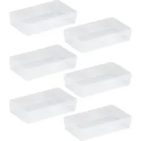 Sunware Q-Line assortimentsdoos 1.8L - Set van 6 - Transparant
