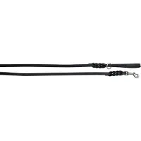 Animal Boulevard Ab30173 - Hals- En Leibanden - Hond - Ab Country Leather Gevlochten Leiband Olijf-12mmx130cm - Maat: 12mmx130cm - 198731