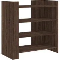 vidaXL Dressoir 73,5x35x75 cm bewerkt hout bruin eikenkleur